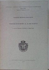 Malvezzi viaggio altri usato  Italia