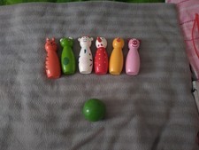 Kinderspiel kegel bowling gebraucht kaufen  Waldkirch