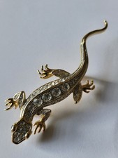 Große eidechsenbrosche steinb gebraucht kaufen  Werther