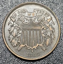 1868 two cent for sale  Riverview
