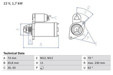 Starter anlasser mini gebraucht kaufen  Bautzen-Umland II