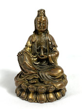 Bronze paperweight kwanyin for sale  San Lorenzo
