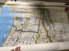 Giant map wall for sale  Federal Way