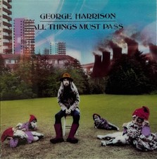 Capa lenticular 3D George Harrison "All Things Must Pass' RARA 2001 REINO UNIDO 5" x 5" comprar usado  Enviando para Brazil