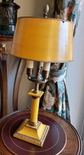 Tischlampe bouillotte messing gebraucht kaufen  Hamburg