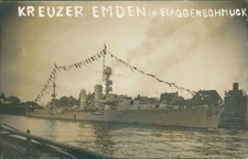 Ansichtskarte kreuzer emden gebraucht kaufen  Eggenstein-Leopoldshafen