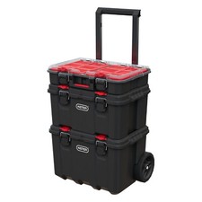Zestaw skrzynek Keter teleskopowa rączka 150l Stack'N'Roll 250927 na sprzedaż  PL