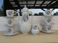 Moka service porcelain d'occasion  Expédié en Belgium