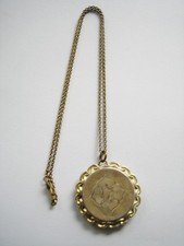 Antik medaillon kette gebraucht kaufen  Deutschland