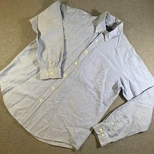 Camisa Oxford Masculina GAP Manga Longa Botão Tamanho Médio Azul Lavagem Leve comprar usado  Enviando para Brazil