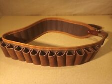Cartridge belt brown for sale  NEWTON-LE-WILLOWS