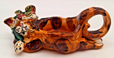 Suporte de vela Heather Goldminc azul céu gato malhado Tealight T. Lite Dreams comprar usado  Enviando para Brazil