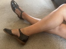 Clarks black patent for sale  ROCHESTER