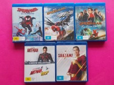 Blu-Ray x 5 - DVD Marvel Spider-Man Spiderman Homem-Formiga e Vespa Shazam! Como novo comprar usado  Enviando para Brazil