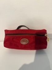 bolsa de maquillaje longchamps roja para mujer.  Impecable - rara vez usado. segunda mano  Embacar hacia Mexico