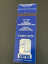Vintage MichigN Matchbook: “Seros” Southfield, MI comprar usado  Enviando para Brazil