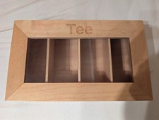 Teebox holzkiste tee gebraucht kaufen  Triptis