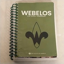 Webelos handbook boy for sale  Foreston
