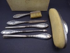 Antique silver manicure for sale  NELSON