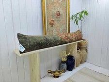 Tapete turco Kilim lombar 8x48 pol. longo travesseiro cama longa travesseiro lã, usado comprar usado  Enviando para Brazil
