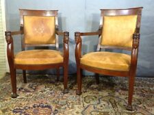 Paire fauteuils acajou d'occasion  Remiremont