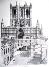 cathedral print for sale  YORK