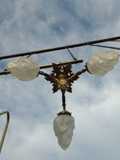 Ancien lustre plafonier d'occasion  Longué-Jumelles