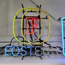 Fosters neon sign for sale  Gonzales