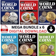 6x Catálogo Padrão de Moedas do Mundo 1601-2018/Versão Digital / BEST SELLER #61 comprar usado  Enviando para Brazil