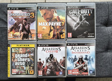 Lot jeux ps3 d'occasion  Renaison
