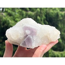 Purple octahedral fluorite for sale  Seattle