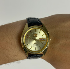 Usado, Relógio de pulso ORIENT cristal 3 estrelas vintage japonês mecânico automático comprar usado  Enviando para Brazil