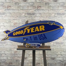 Goodyear enamel sign d'occasion  Expédié en Belgium