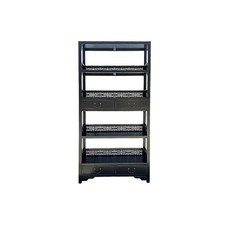Oriental black fretwork for sale  San Mateo