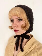 Knitted adult bonnet for sale Knitted adult bonnet for sale  WESTERHAM