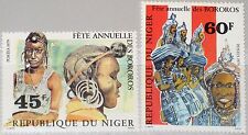 Usado, NIGER 1979 671-72 482-83 Annual Bororo Festival Tänzerinnen Dancer Music MNH comprar usado  Enviando para Brazil