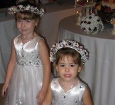 Flower girl white for sale  BURGESS HILL