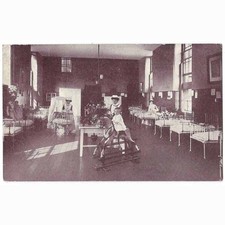 Cartão postal da ala infantil do hospital eduardiano HISTÓRIA SOCIAL, não usado, usado comprar usado  Enviando para Brazil