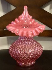 Fenton cranberry opalescent for sale  Lawton