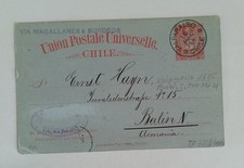 Chile 1885 stationery d'occasion  Linselles
