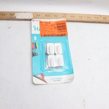 Usado,  Gancho adesivo de armazenamento/utilitário (4 peças) VELCRO(R) branco 112080 VEL-30102-EUA comprar usado  Enviando para Brazil