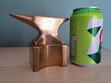 Vintage brass anvil for sale  HULL