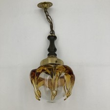 Murano style amber for sale  ASHFORD