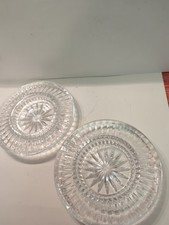 Pair lead crystal for sale  Hamlet