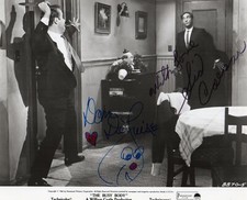 C-SID CAESAR/DOM DeLUISE Zdjęcie z autografem The Busy Body W/COA, używany na sprzedaż  Wysyłka do Poland