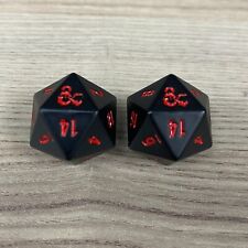 X 2 LIGA DE ZINCO D20'S DUNGEONS AND DRAGONS RPG CONJUNTO DE DADOS ACESSÓRIO DE ROLEPLAY, usado comprar usado  Enviando para Brazil