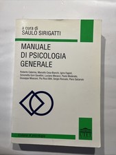 Manuale psicologia generale usato  Verona