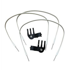 Conjunto completo de braçadeiras e hastes com capuz de búfalo ou burro Bugaboo comprar usado  Enviando para Brazil