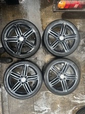 genuine audi alloy wheels for sale  ROCHDALE