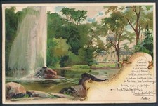 Litho schlossgarten karlsruhe gebraucht kaufen  Deutschland